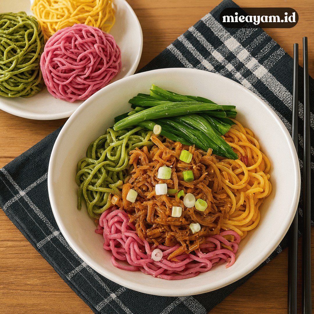 Resep Mie Warna Warni Unik dan Menarik untuk Ide Jualan
