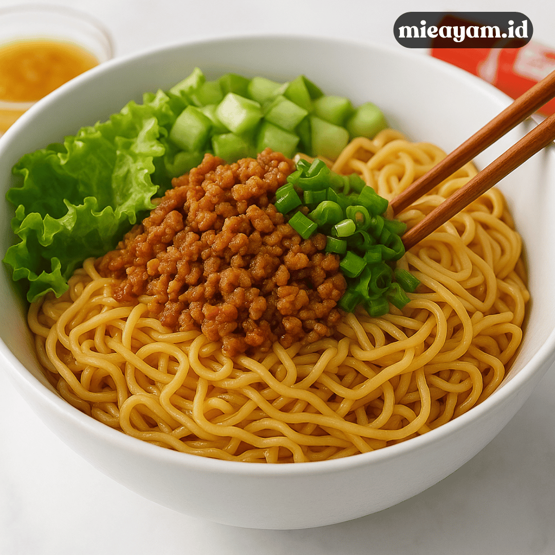 Resep Mie Ayam Shirataki Rendah Kalori untuk Diet