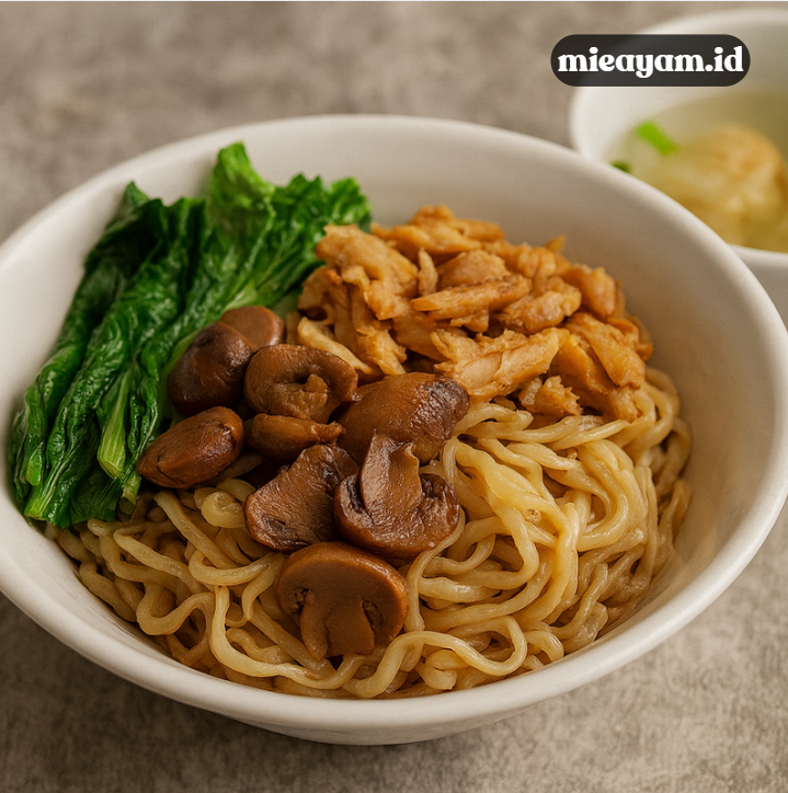 cara membuat mie ayam jamur