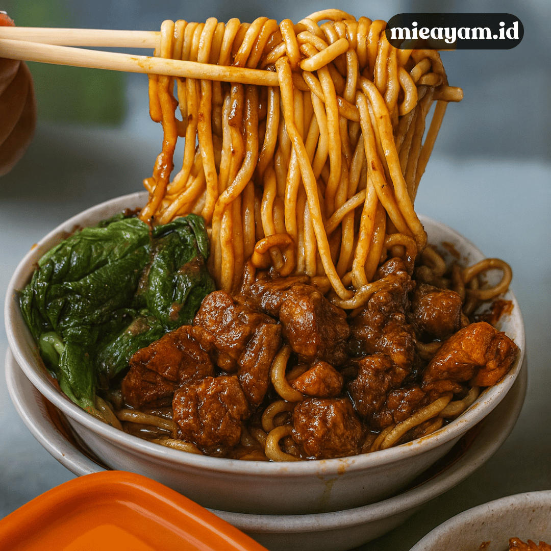 Resep Mie Ayam Pedas Level Gila, Siapa Berani?