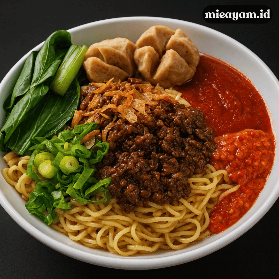 Mie Ayam Sapi Lada Hitam, Varian Modern yang Viral