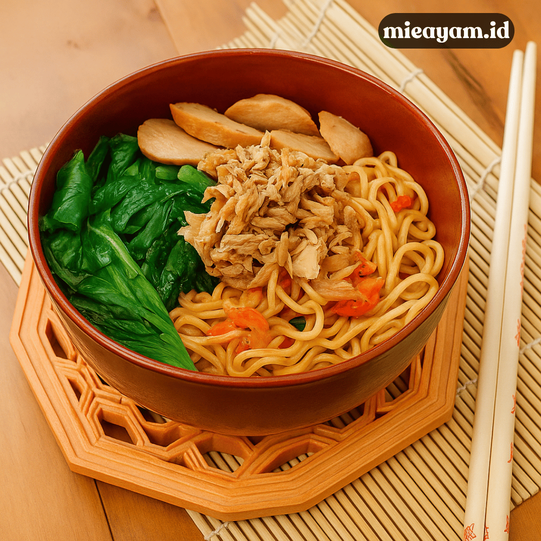 Mie Ayam Sambal Matah, Sensasi Pedas Segar Bali