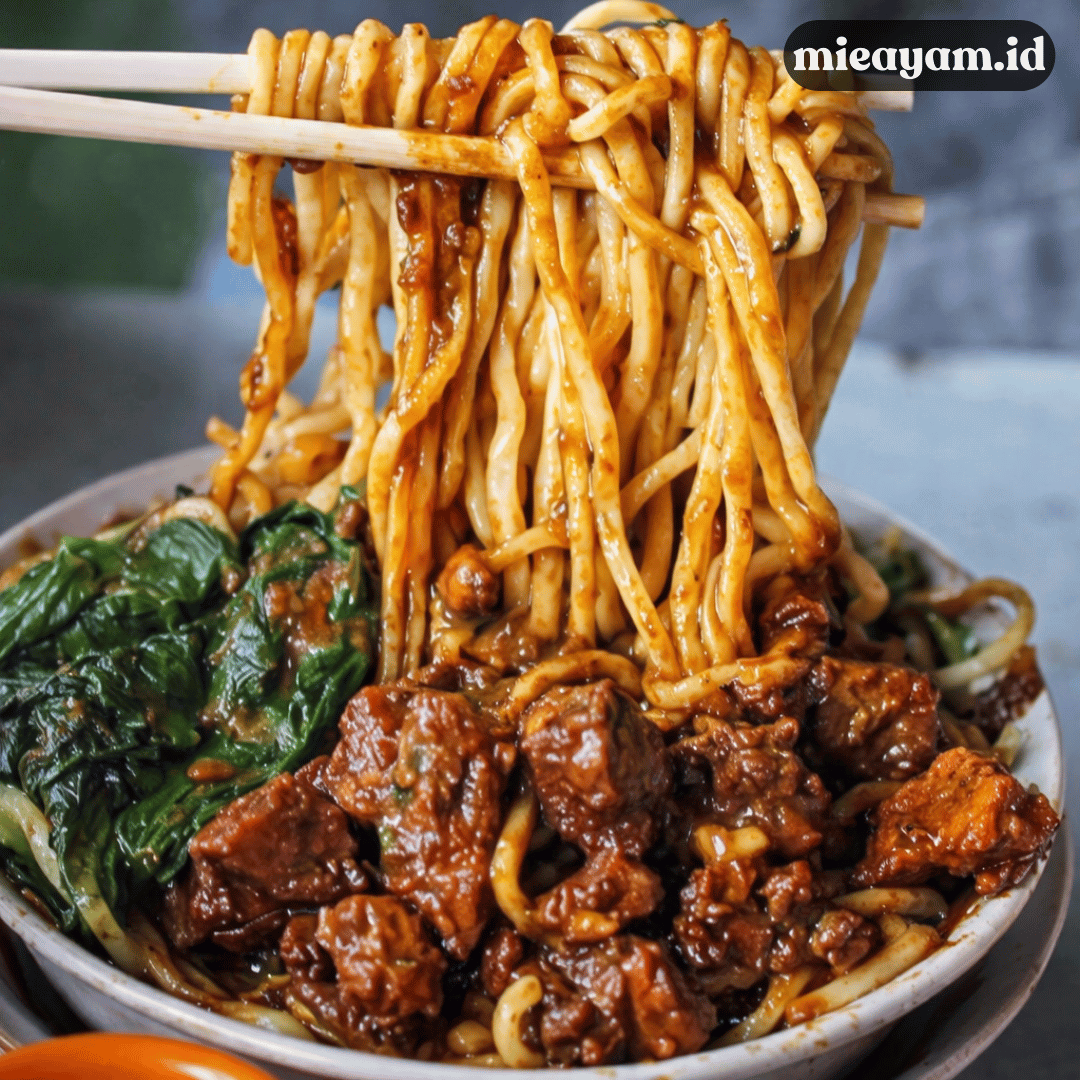 Mie Ayam Mercon, Cabainya Melimpah Banget dan Bikin Ketagihan